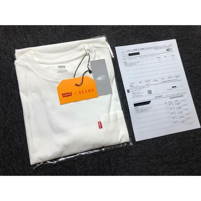 ●限定】LEVI'S BEAMS SUPER WIDE LOGO T-SHIRT