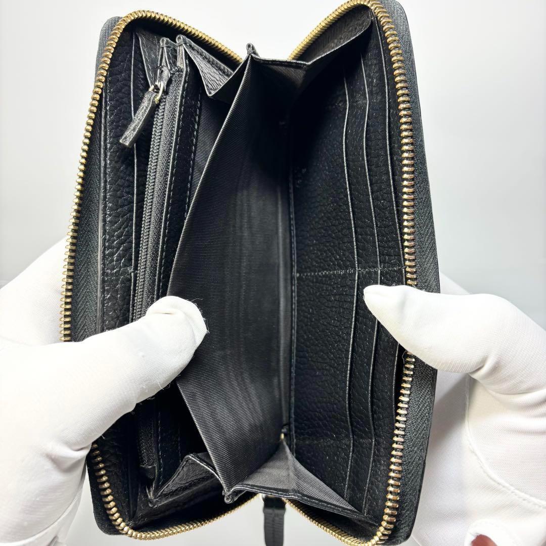 極美品✨　グッチ　 GUCCI　長財布　GGスプリーム　GGモーメント