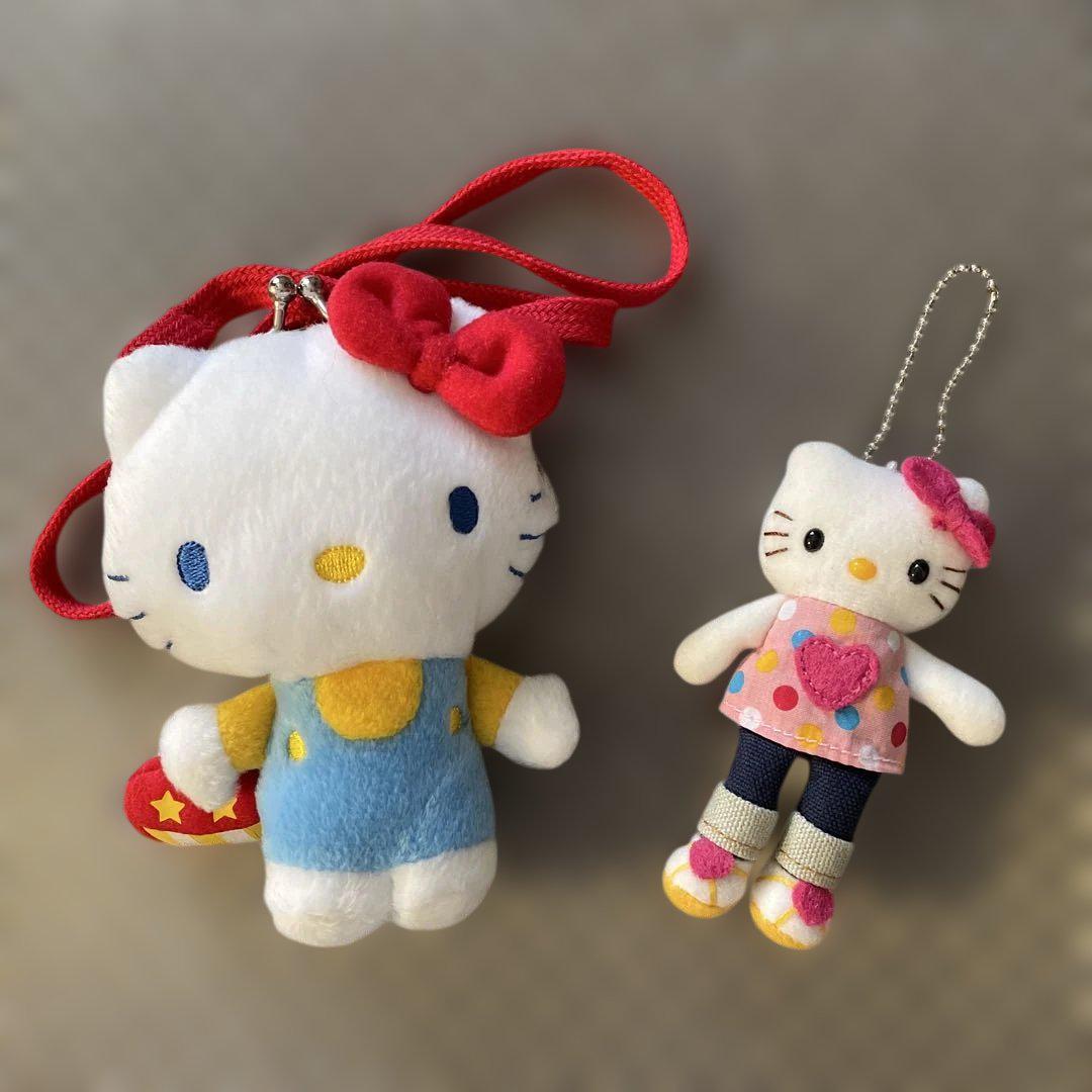 ハローキティ くるみ割り人形 ストラップ 約12cm ハローキティ ぬいぐるみ バッグ型&全身ストラップ - メルカリ