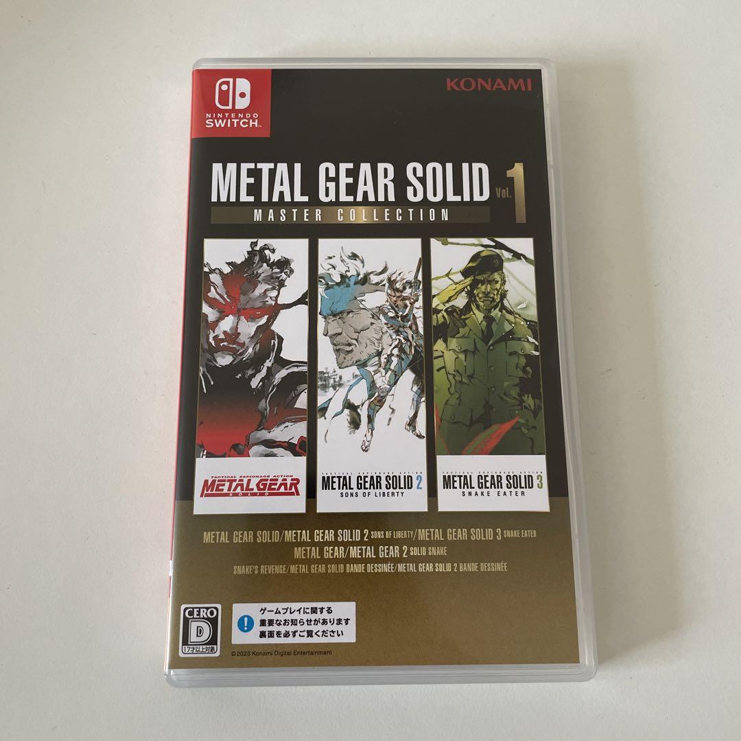 Nintendo Switch - メタルギアソリッド マスターコレクション Vol.1 合計2点セット コナミデジタルエンタテインメント Switch METAL GEAR SOLID