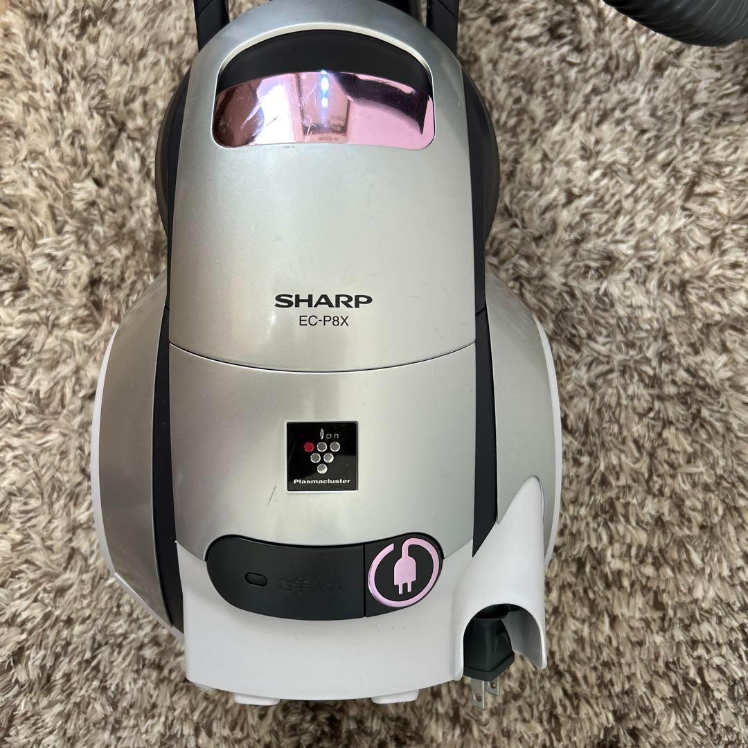 EC-P8X-P SHARP 2018年製 ☆美品☆シャープ【EC-P8X-P】☆掃除機☆ - メルカリ