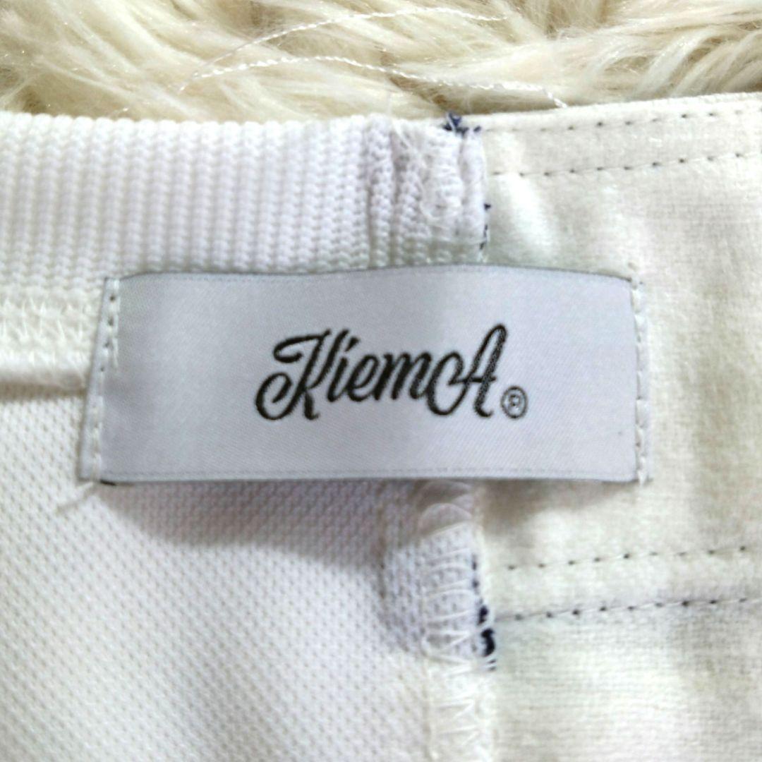 極美品　KIEMA　Ｔシャツ　カットソー×べースボール　リネン×スポーツ素材