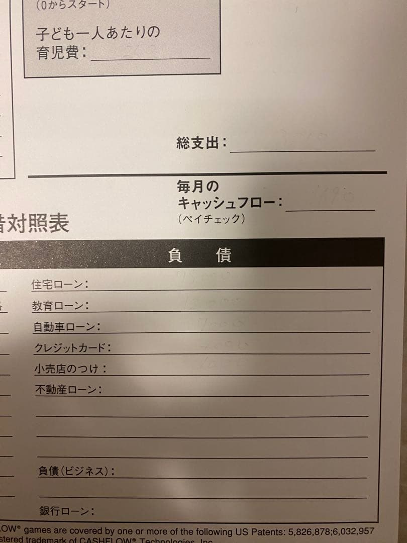 キャッシュフロー101 日本語版