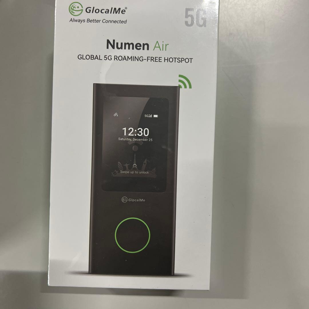 GlocalMe Numen Air 5G 海外モバイルルーター新品、♥