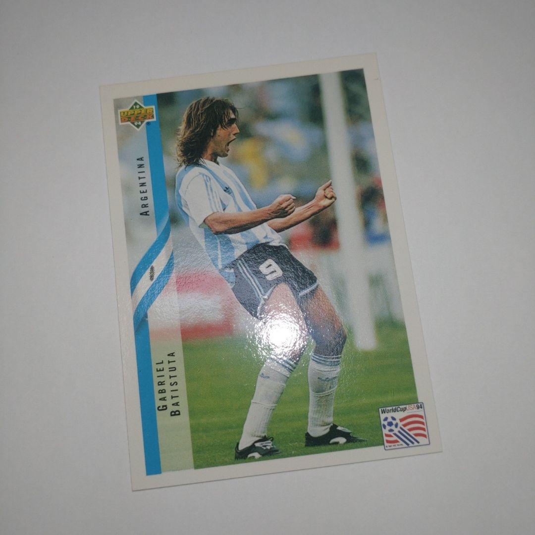 【貴重】バティストゥータ 1994アメリカW杯 アルゼンチン代表 サッカーカード