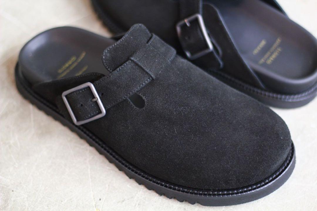 靴 slow&co suede leather sandal