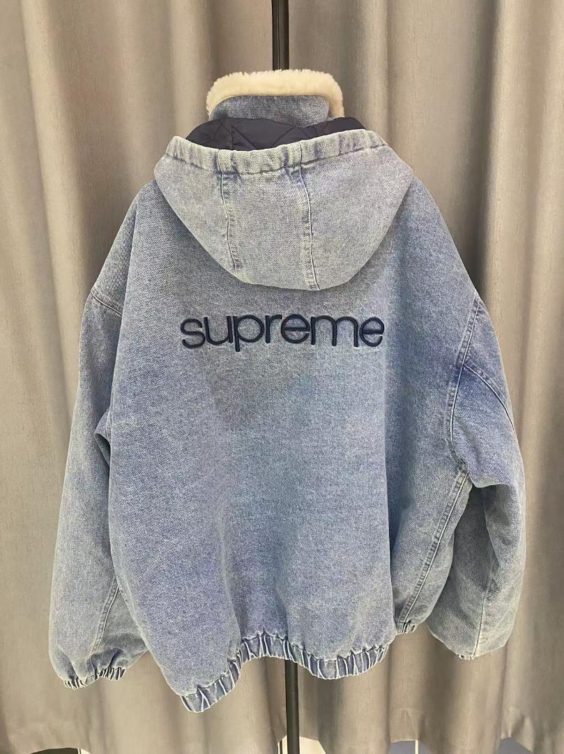 Supreme Faux ShearlingLined BomberJacket ジャケット・アウター
