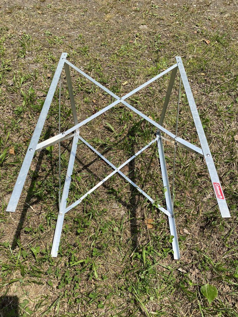 ビンテージ coleman コールマン ツーバーナー クーラー ハイ スタンド