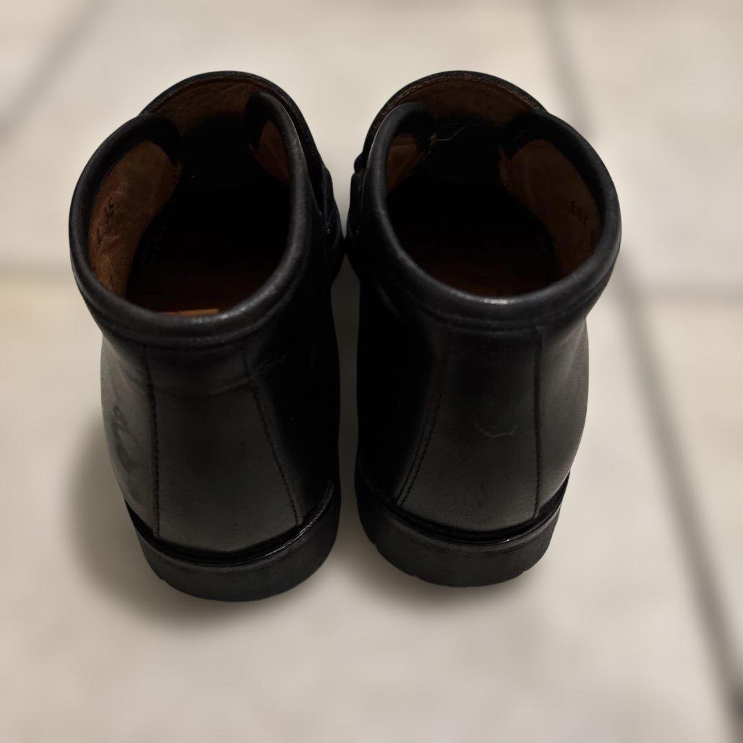 GUCCI グッチ ホースビット 黒 ゴールド金具 チャッカブーツ