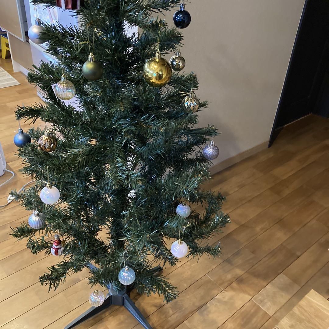 スタンダードクリスマスツリー オーナメント付きツリーサイズ150センチ