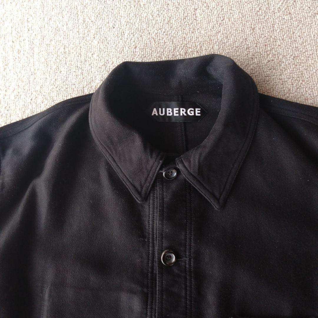 AUBERGE オーベルジュ モールスキン カバーオール 黒 40