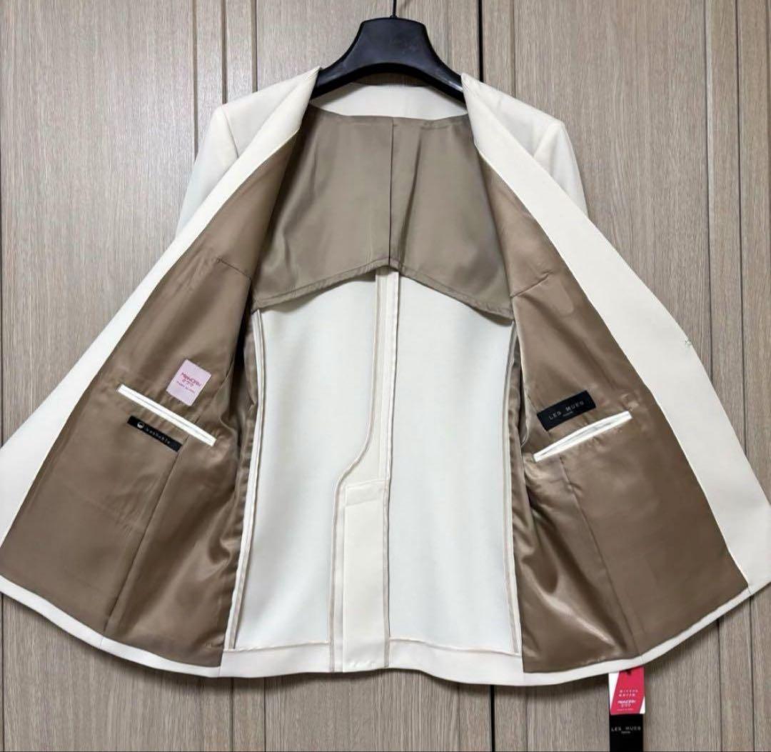 【レオナ】チェスターコート、ノーカラージャケット2点