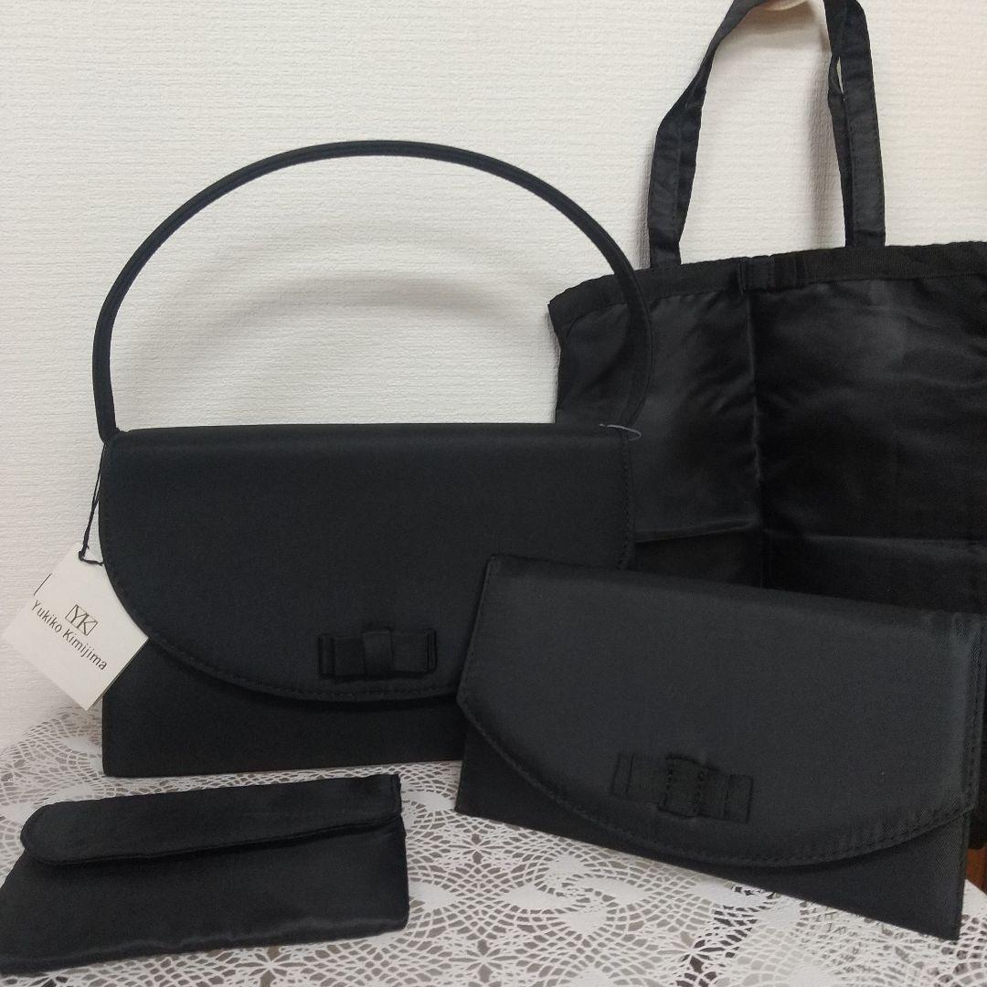 ✨未使用✨Kikuko Kirihimaフォーマルバッグ４点セット冠婚葬祭