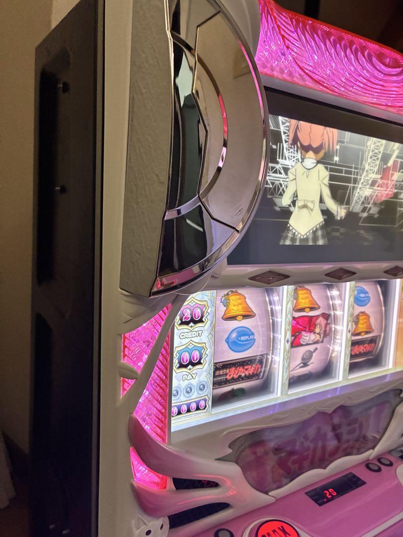 パチスロ　魔法少女まどか☆マギカ　5号機初代　実機　コイン不要機付き　送料無料