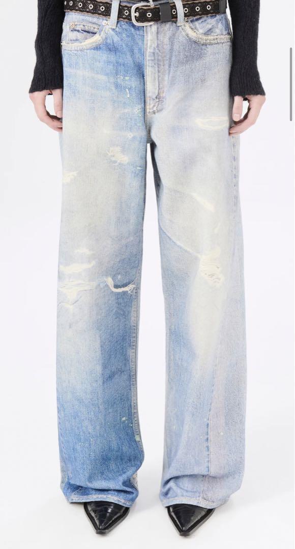 パンツ our legacy FULL CUT Digital Denim Print
