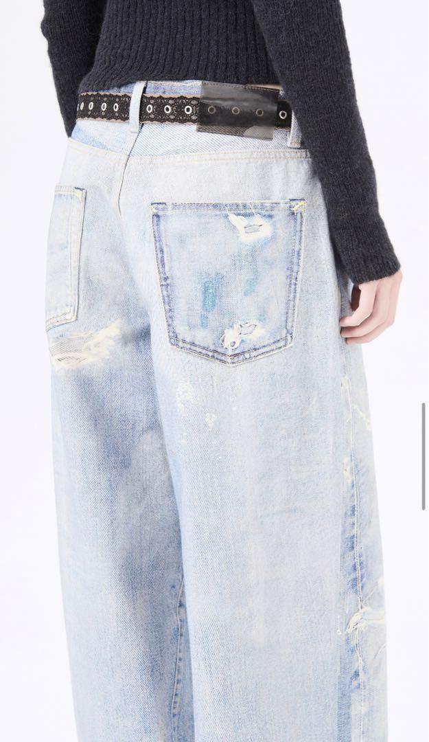 パンツ our legacy FULL CUT Digital Denim Print