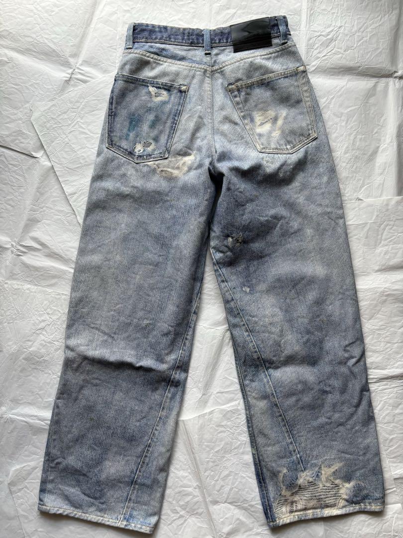 パンツ our legacy FULL CUT Digital Denim Print