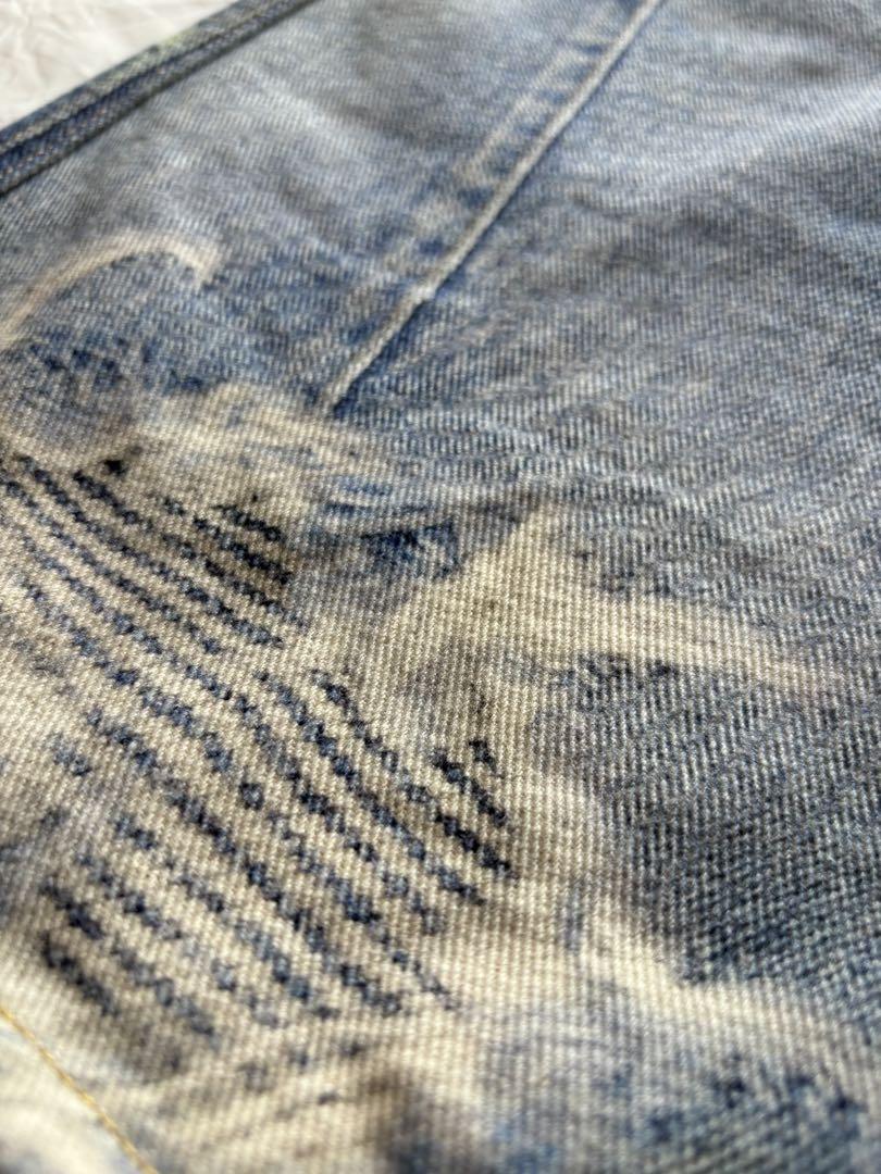 パンツ our legacy FULL CUT Digital Denim Print