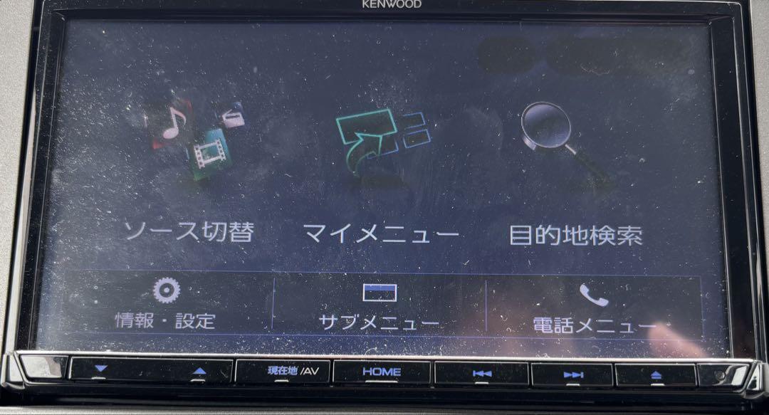 KENWOOD カーナビTV MDV-L505 2018年製★良品★