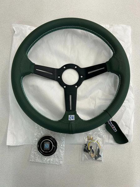 【残りわずか】 ステアリング グリーン 35cm 未使用 USDM JDM - メルカリ パーツ