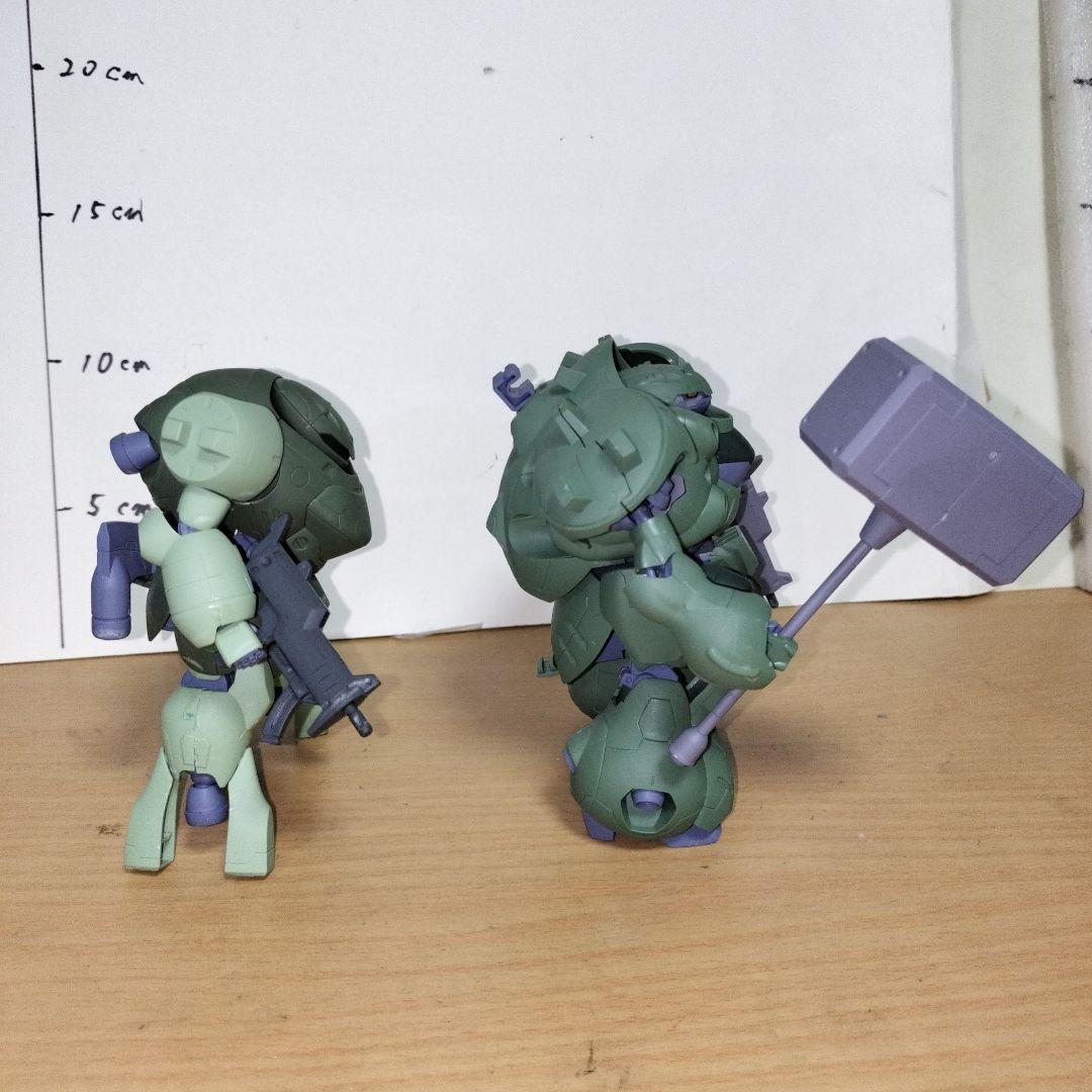 HG 1/144 ガンダムグシオン マンロディ 塗装完成品 ガンプラ バルバトス