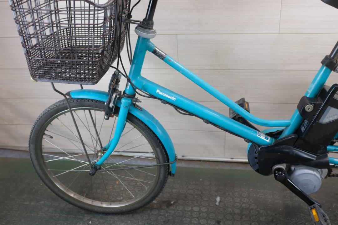 電動自転車 パナソニック　 20インチ 3段変速 6.6Ah4点灯充電器あり