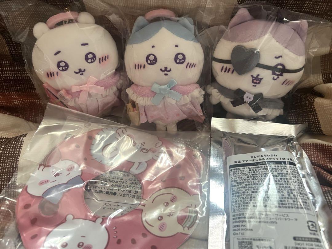 ちいかわ てんしとあくま ハチワレ 3体セット 非売品付き
