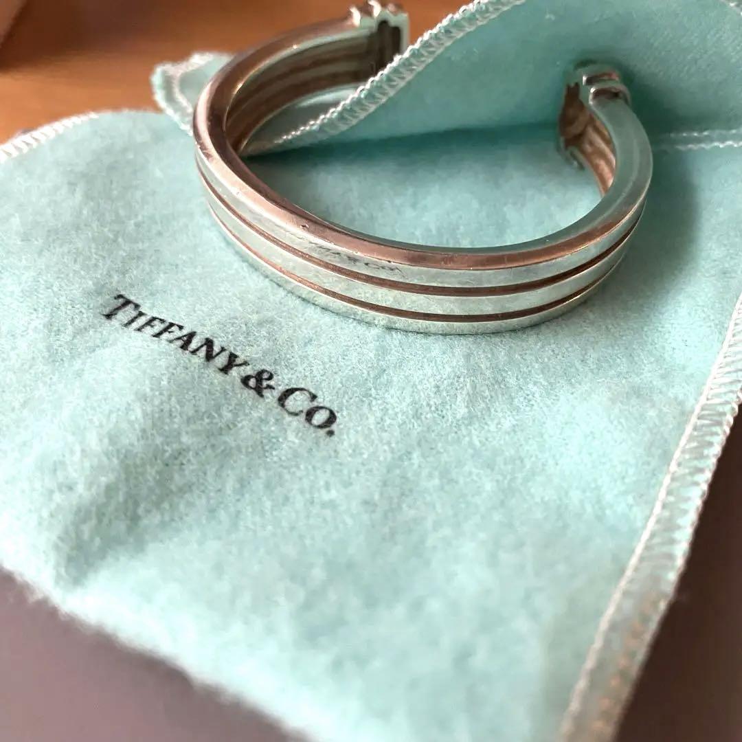 TIFFANYヴィンテージシルバーバングルold tiffany