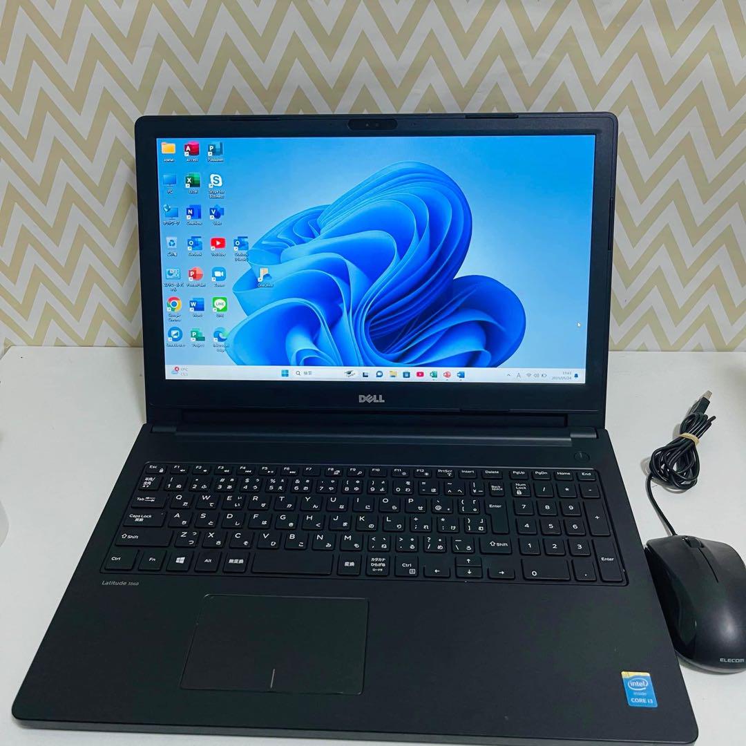 T313 Dellノートパソコン WEBカメラSSD高速 Windows11