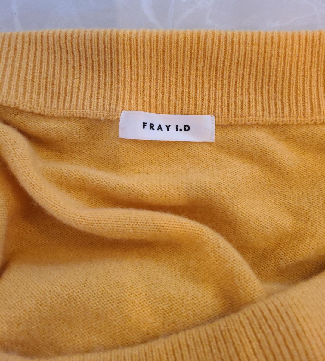 FRAY I. D　のイエローニットワンピ♡