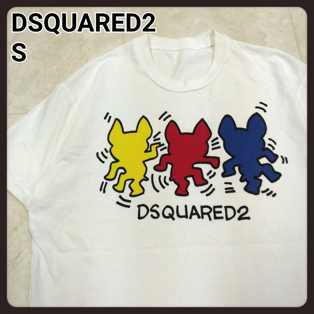 ディースクエアード　キースヘリング　Tシャツ　S　DSQUARED2