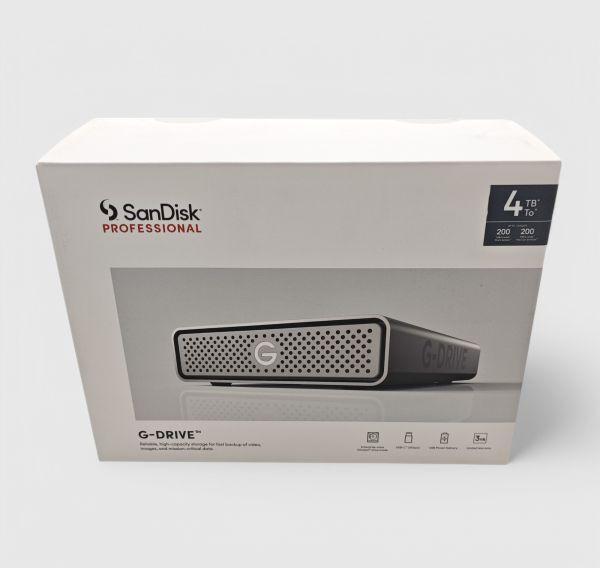 G-DRIVE 4TB 外付けHDD