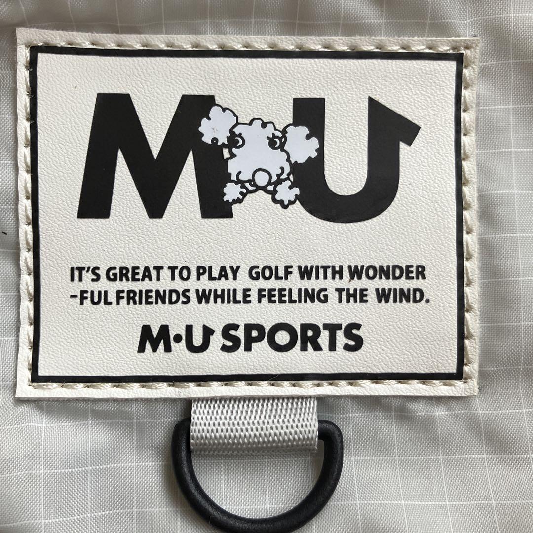【未使用】 MU SRORTS モノトーン ウエストポーチ