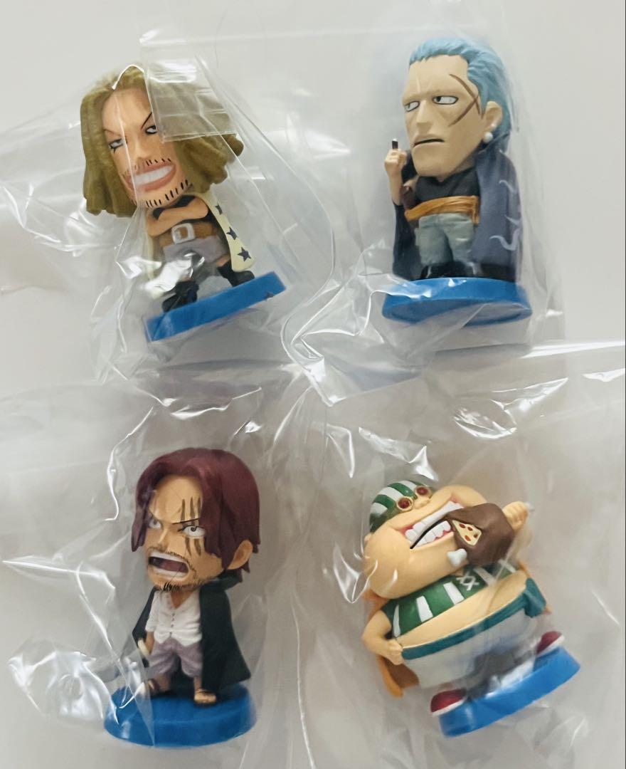 【レア希少！】アニキャラヒーローズ 赤髪海賊団 ピース フィギュア ONE PIECE アニキャラヒーローズ 赤髪海賊団セット(シャンクス他