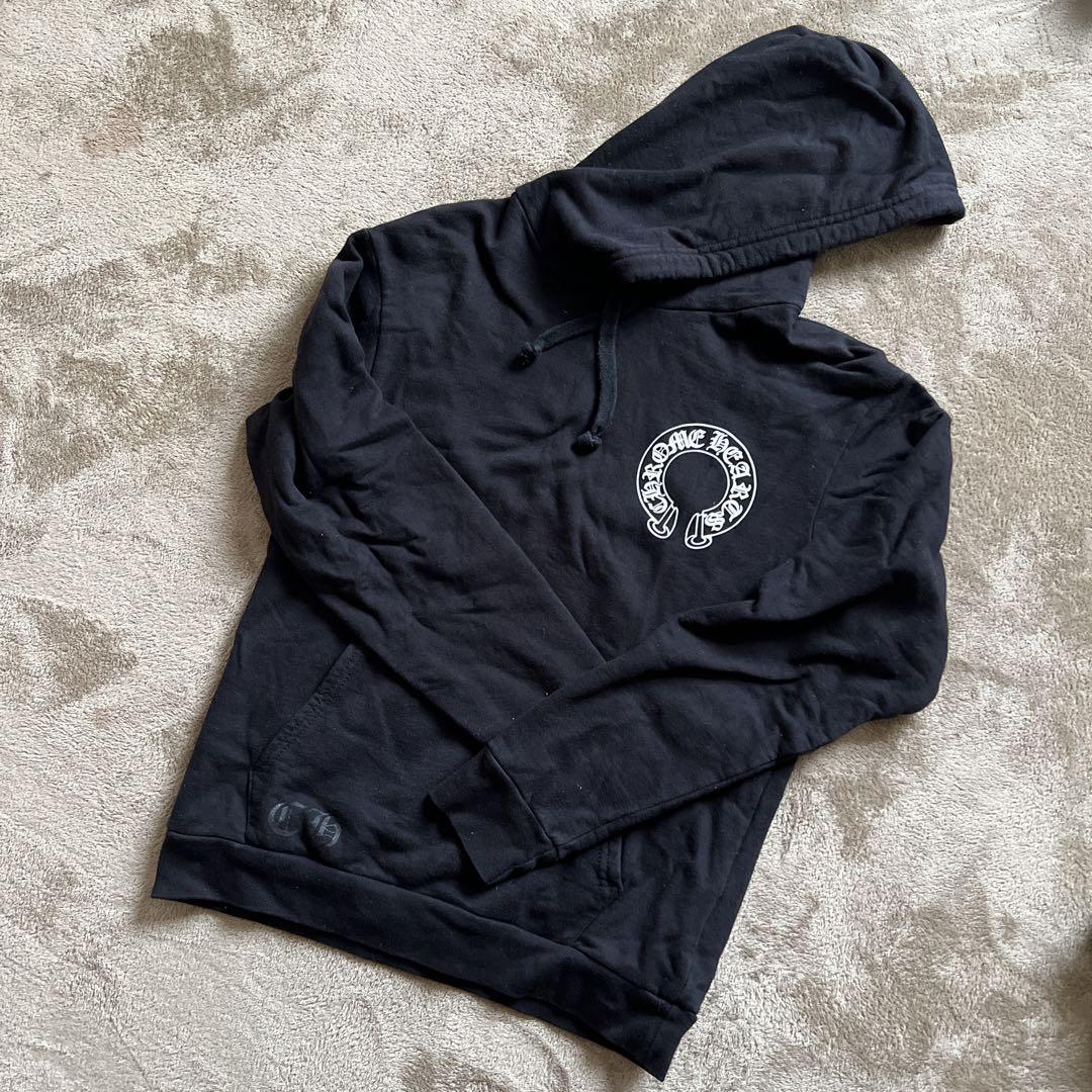 Chrome Hearts パーカー Sサイズ 黒