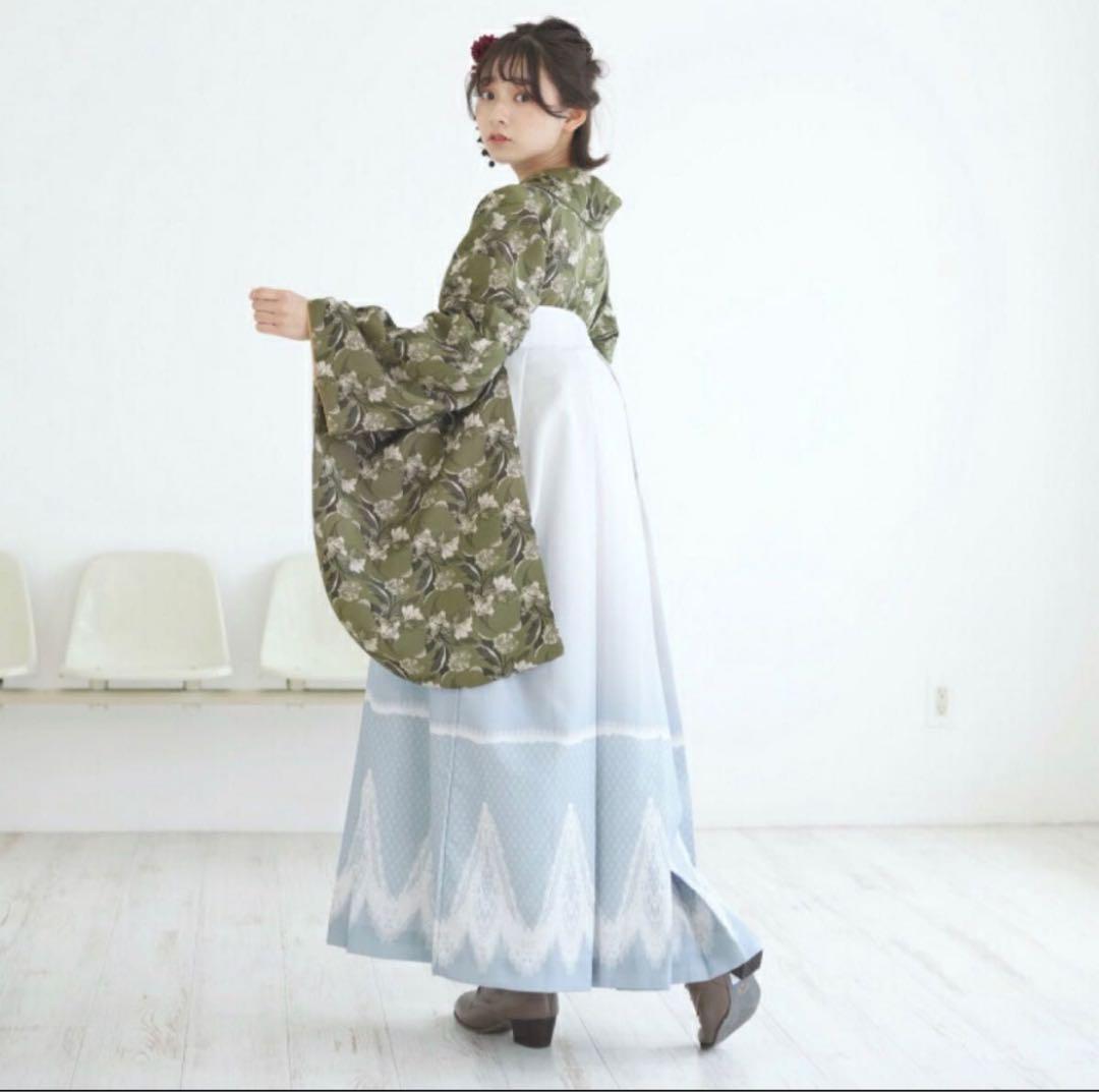 【新品】utatane 着物 袴セット 袴 91cm (153-158cm) 画像3