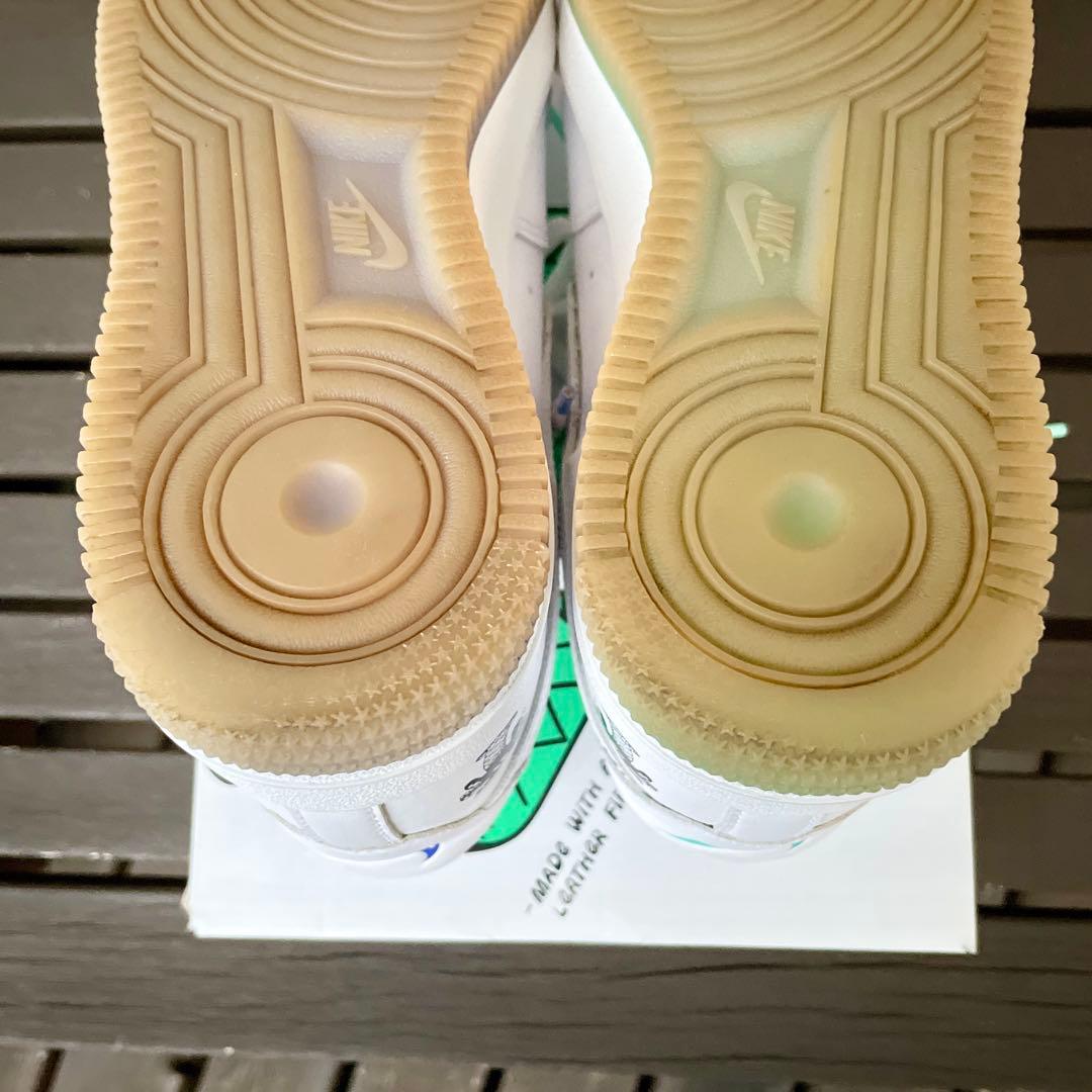 美品 AIR FORCE FLYLEATHER QS ナイキ エアフォース ワン 美品 AIR FORCE FLYLEATHER QS ナイキ エアフォース ワン