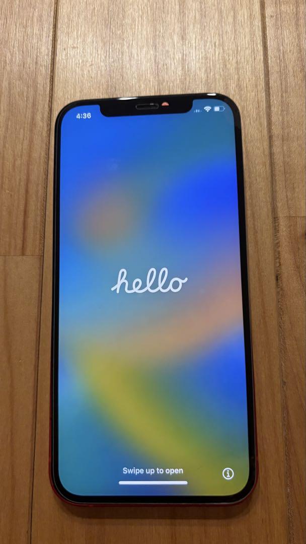 Apple iPhone 12 赤 本体 ディスプレイ外れ Apple iPhone 12 赤 本体 ディスプレイ外れ