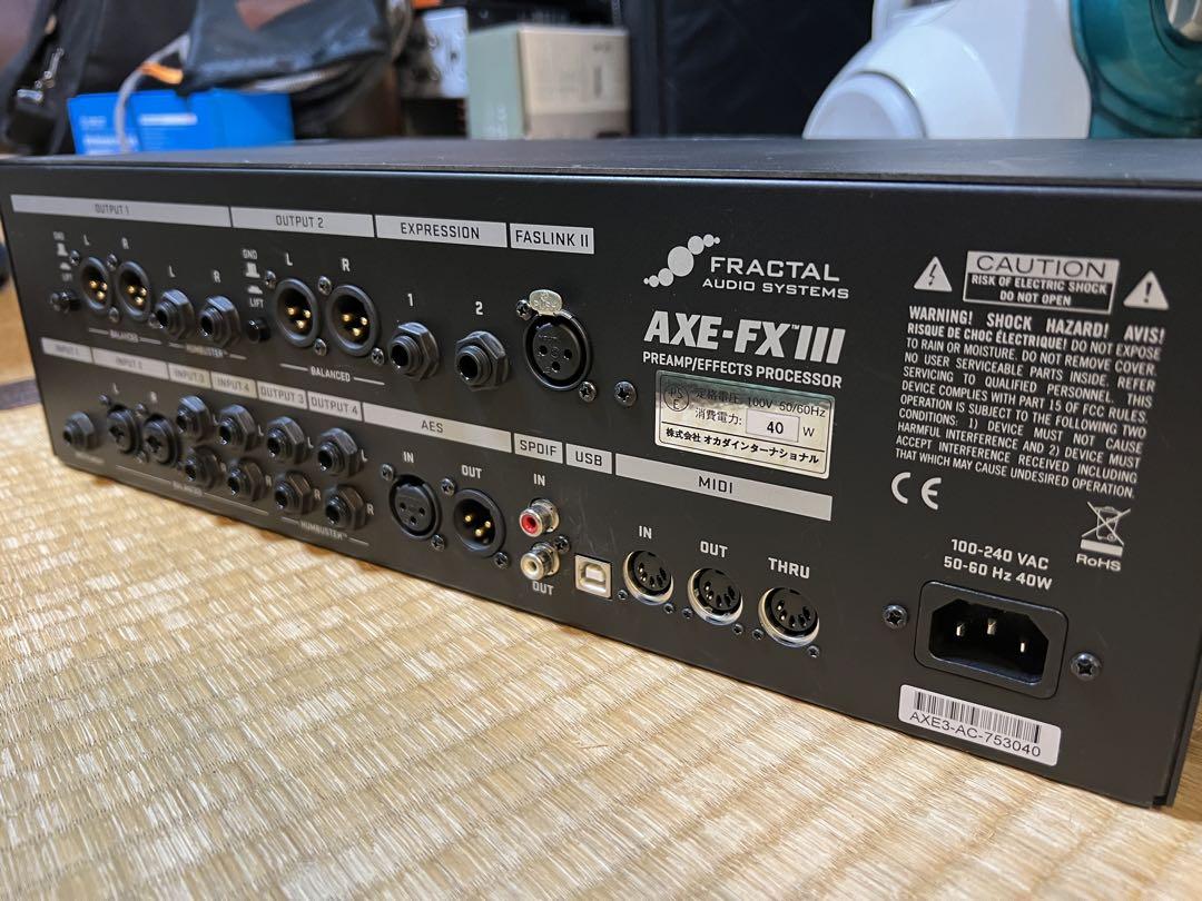 ギター FRACTAL AUDIO SYSTEM AXE FX3