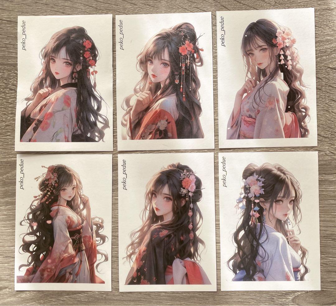 素材メモ 着物ガール