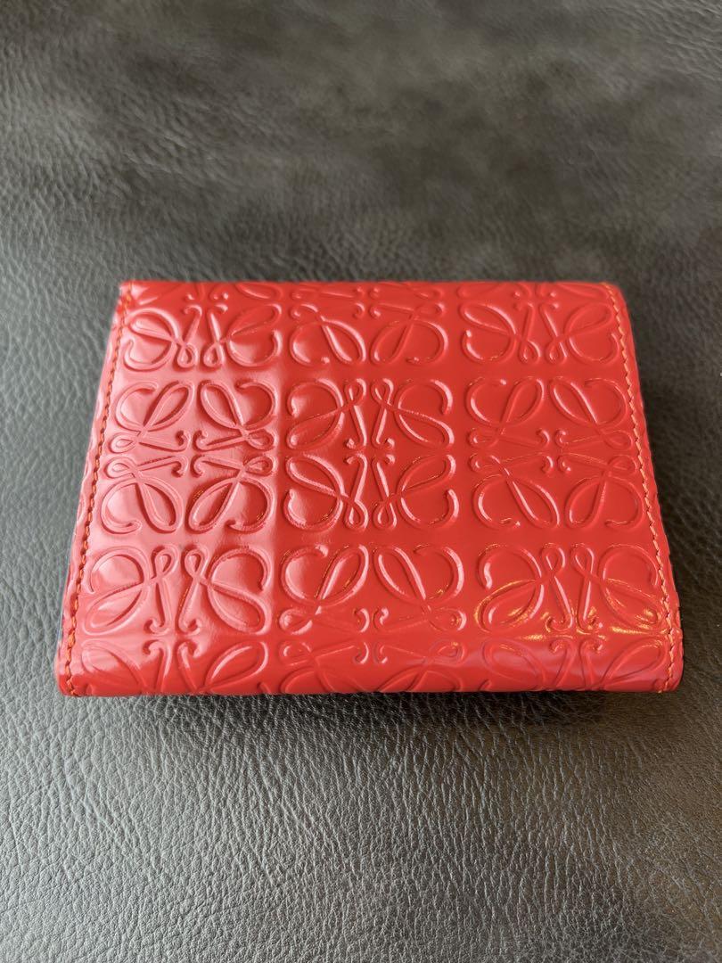 【極美品】LOEWE ロエベ 三つ折り財布 リピートアナグラム
