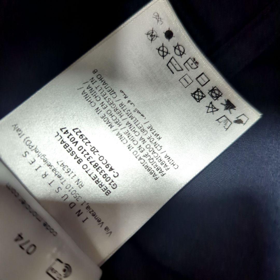 MONCLER ネイビー ベースボールキャップ