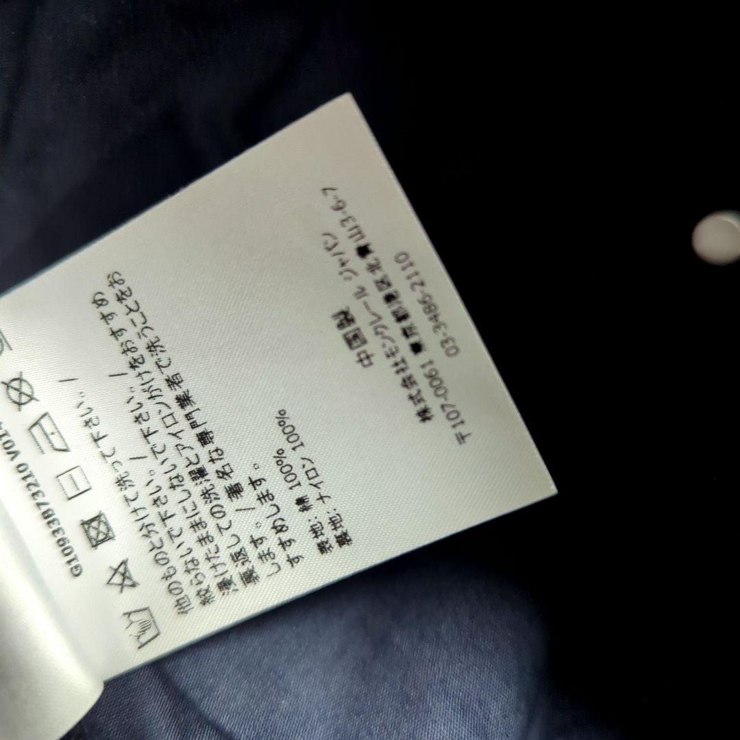 MONCLER ネイビー ベースボールキャップ