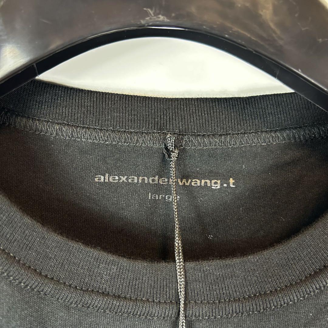 新品 alexanderwang ロゴ Tシャツ アレキサンダーワン