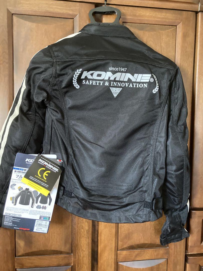KOMINE バイクジャケット Sサイズ ブラック