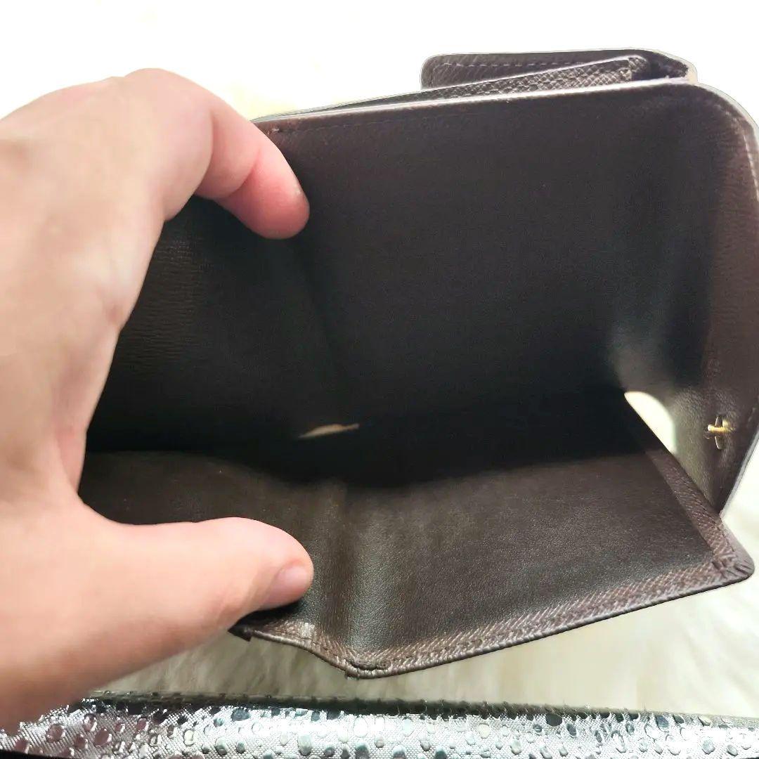 LOUISVUITTONルイヴィトンポルモネビエカルトクレディ三つ折り財布ダミエ