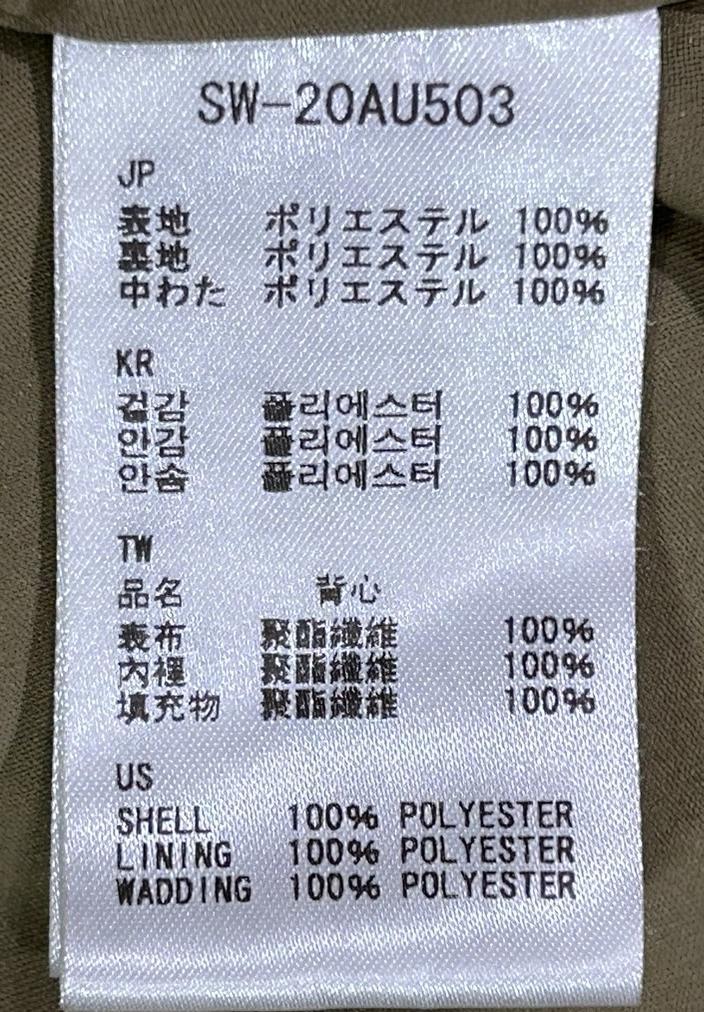 スノーピーク snowpeak 中綿 キルティング ベスト L