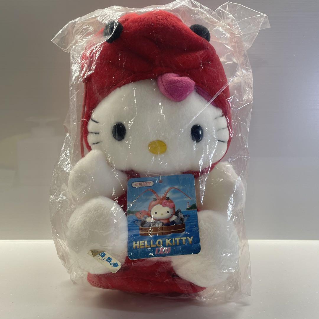 【タグあり】ご当地キティ　伊豆限定　えび　ぬいぐるみ