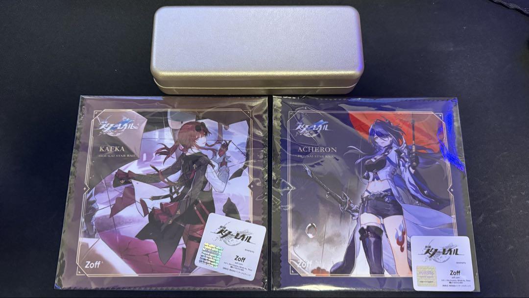 スターレイル　カフカ&黄泉　メガネ拭き ボックス1個付き
