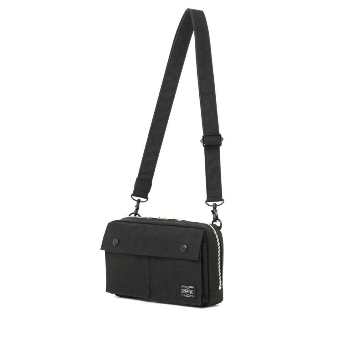 未使用級★PORTER スモーキー 2way ショルダーバッグ クラッチバッグ